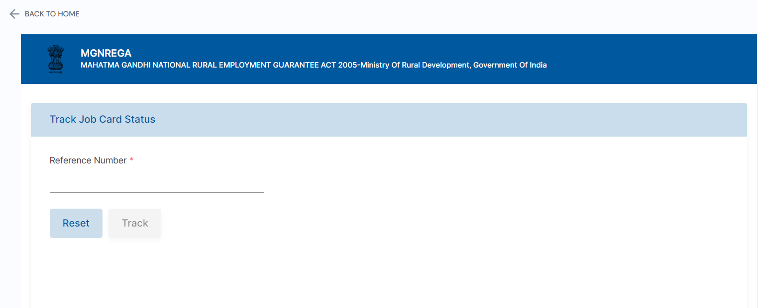 NREGA Job Card Status
